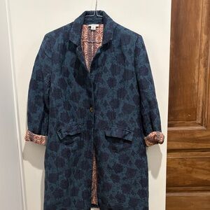 Sundance Blue and Pink Patterned Garment